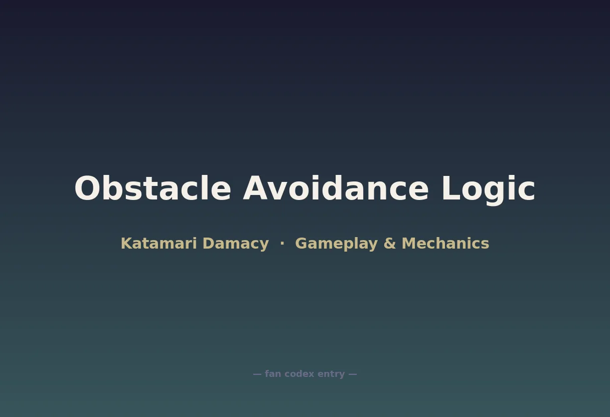 Obstacle Avoidance Logic